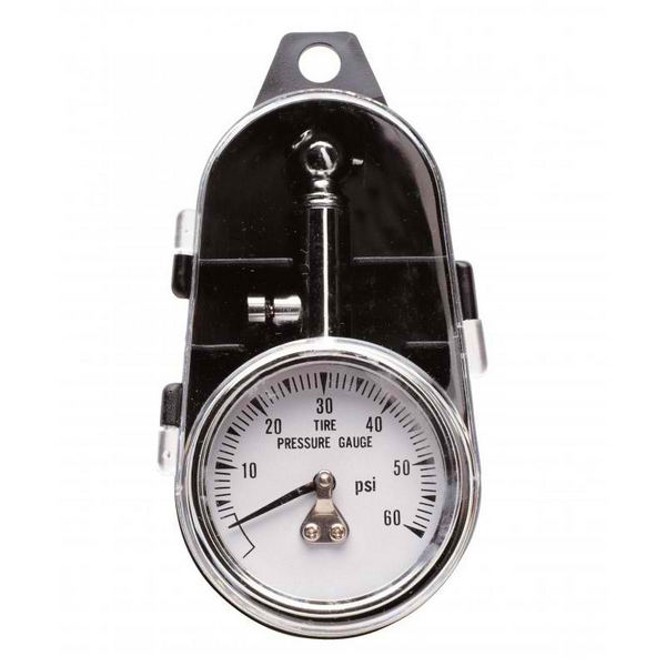 0-60 Tire Gauge w/45 Deg. End